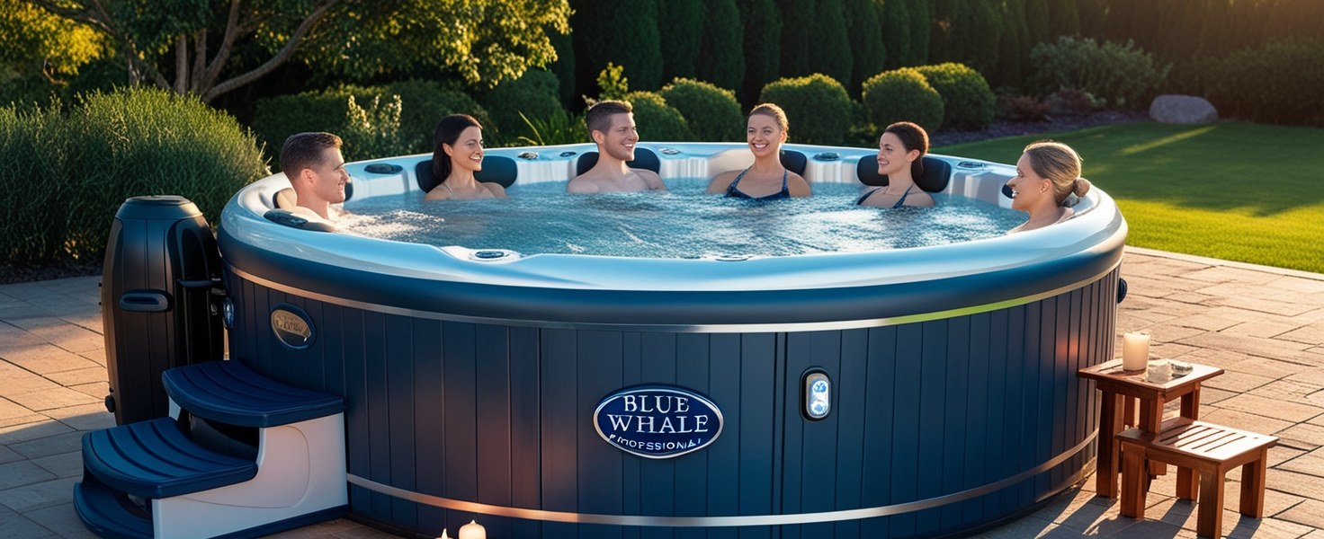 ﻿Blue Whale Professional 5-Person Luxury Spa 1