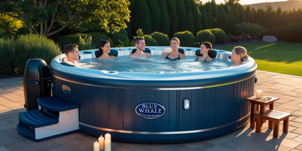 ﻿Blue Whale Professional 5-Person Luxury Spa 1