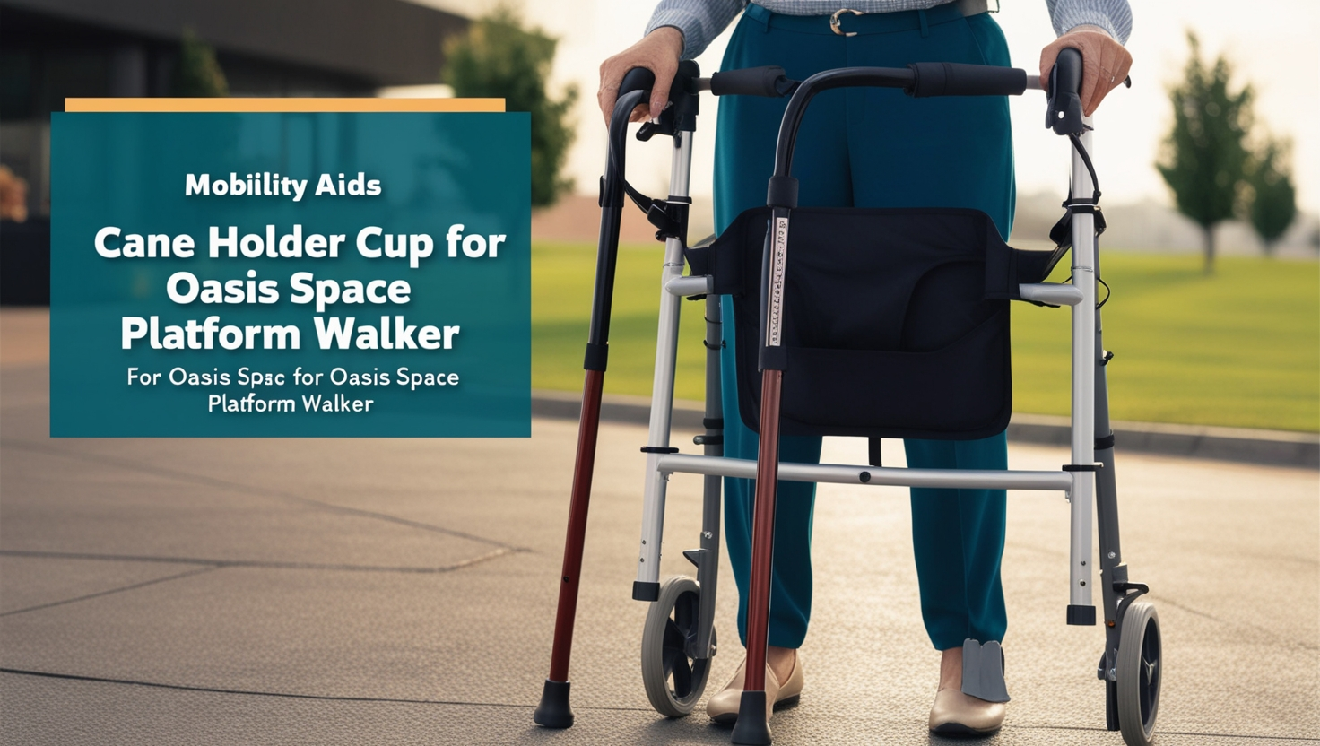 ﻿Cane Holder Cup for Oasis Space Platform Walker