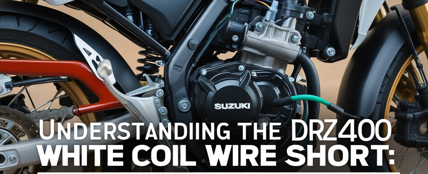 DRZ400 White Coil Wire Short