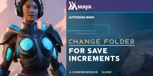 Maya How to Change Folder for Save Increments