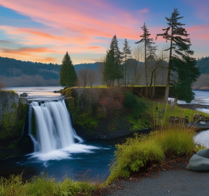 Eagle falls Washington