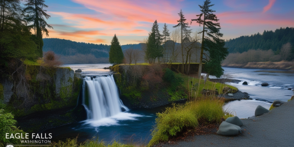 Eagle falls Washington